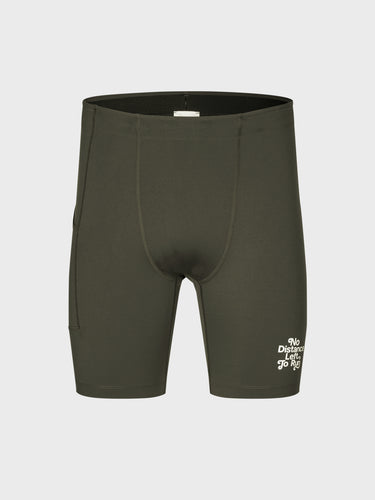 Pas Normal Studios - Balance Short Tights in Dark Olive