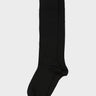 Mrs. Hosiery - Mrs Merino High Ribbed in Black