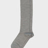 Mrs. Hosiery - Mrs Merino High Ribbed in Light Grey