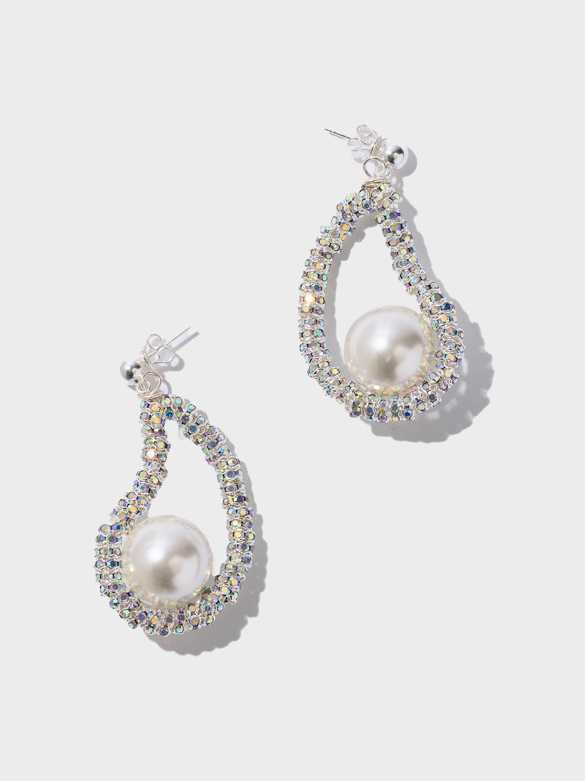 Pearl Octopuss.y - Mini Oysters Earrings in Silver