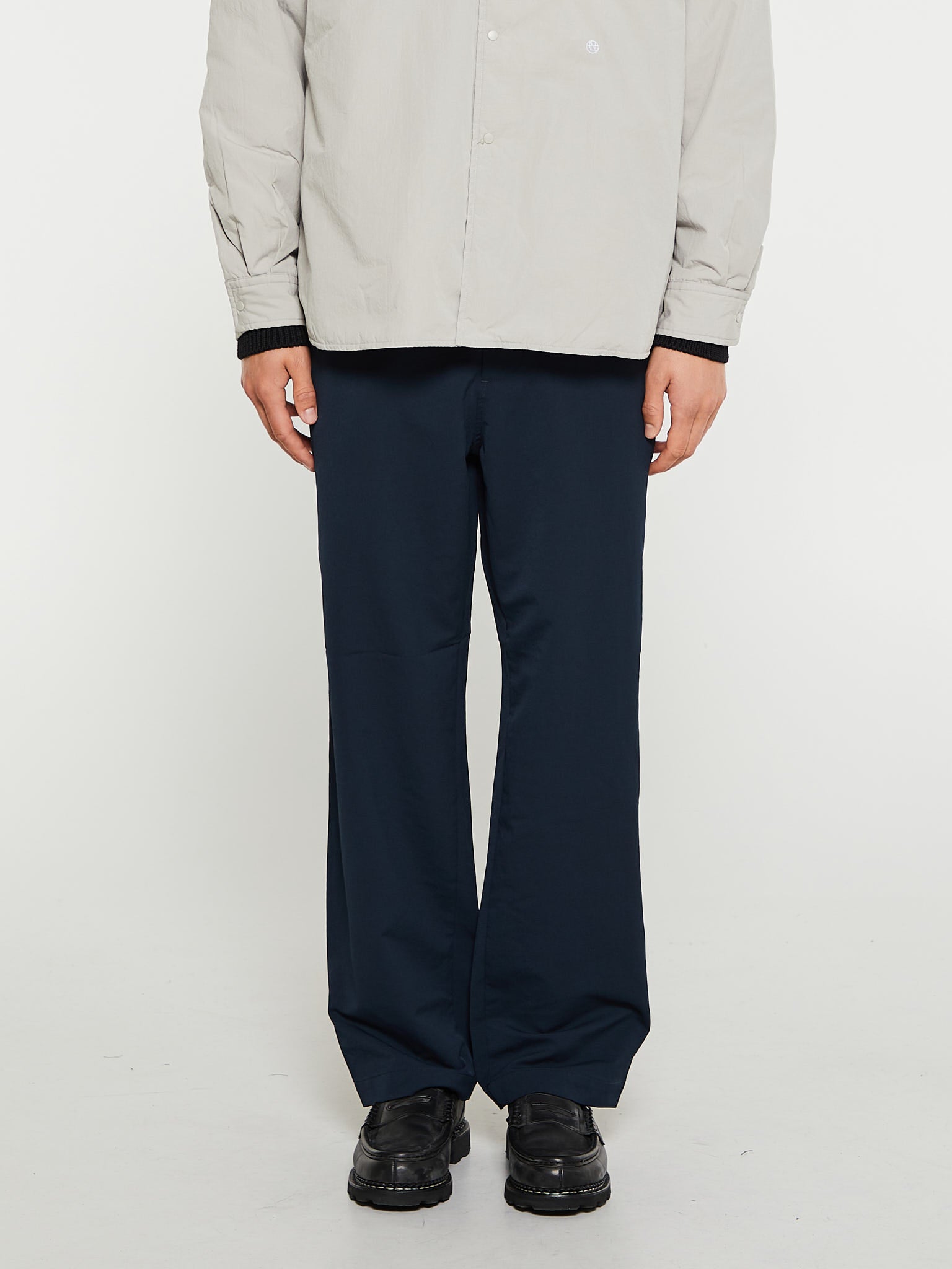 Nanamica - Alphadry Wide Easy Pants in Navy