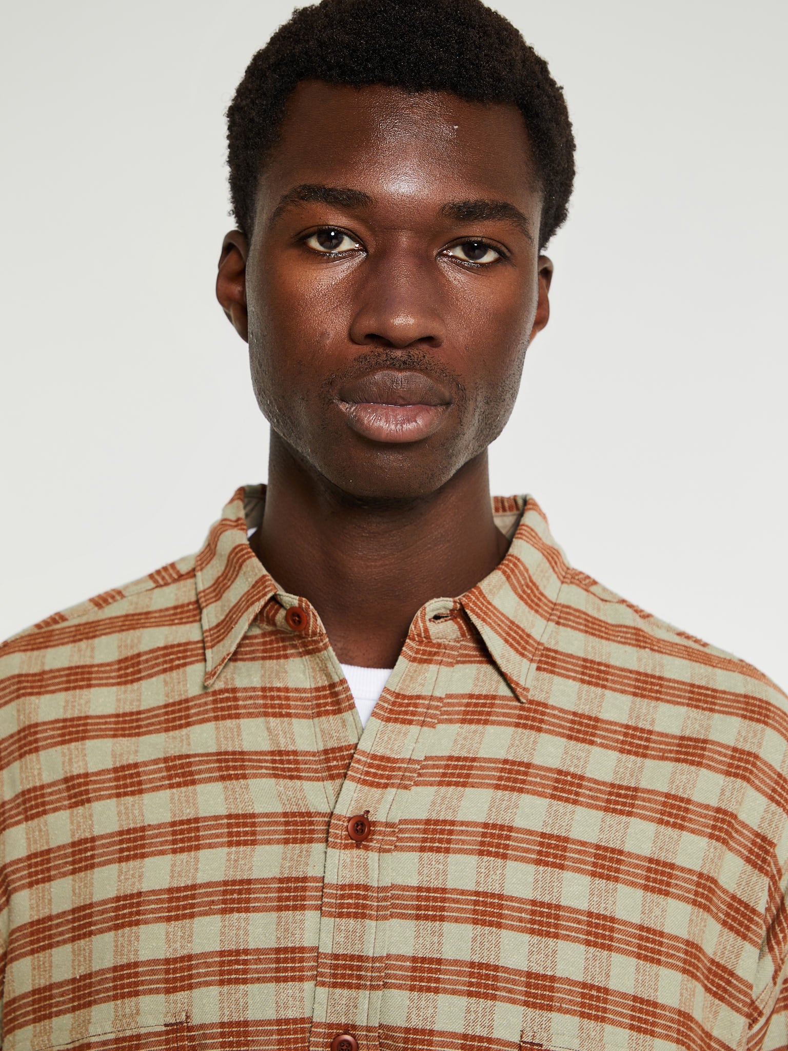 Nanamica - Cotton Silk Deck Shirt in Sunset – stoy