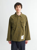 Neighborhood - Fatigue Shirt LS in Olive Drape