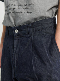 Neighborhood - Denim Tuck Pants in Indigo