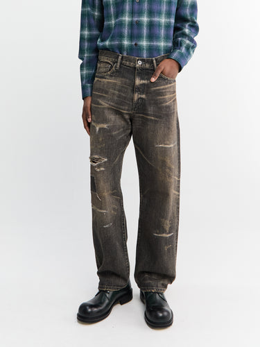 Neighborhood - Savage Denim DP Basic Pants in Black