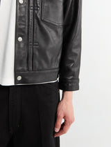Neighborhood - Leather Type-2 Jacket in Black