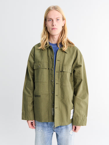 Neighborhood - Fatique Shirt in Olive Drab