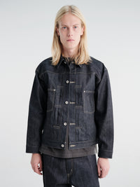 Neighborhood - Rigid Denim Type-2 Jacket in Indigo