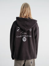 Neighborhood - Baja Hoodie in Charcoal