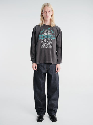 Neighborhood - Tee Longsleeve 3 in Black