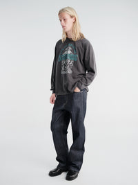 Neighborhood - Rigid Denim Full Cut Pants in Indigo