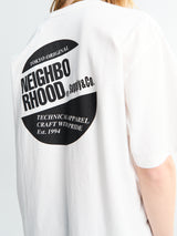 Neighborhood - Tee SS-2 in White and Black