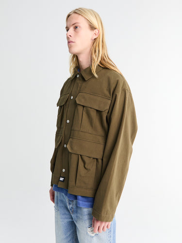 Neighborhood - Utility Jacket in Olive Drab