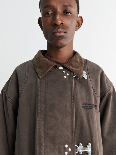 Fireman Jacket in Brown