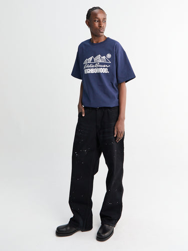 Neighborhood - BW Washed Utility Pants in Black