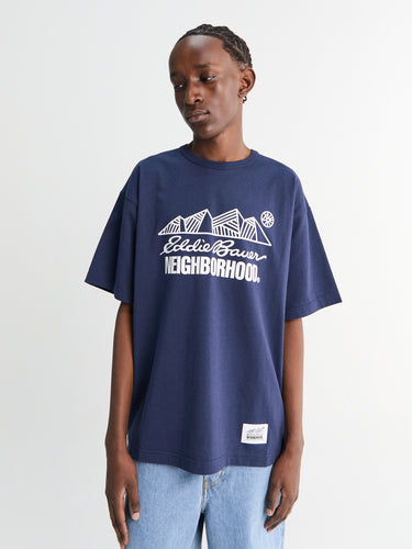 Neighborhood - NH x Eddie Bauer Classic Crewneck in Navy