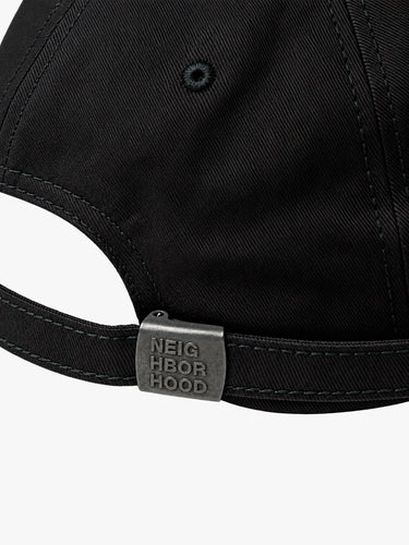 Neighborhood - B&W Dad Cap in Black