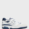 New Balance - 550 Sneakers in White and Navy