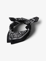 Neighborhood - Cross Pattern Bandana in Black