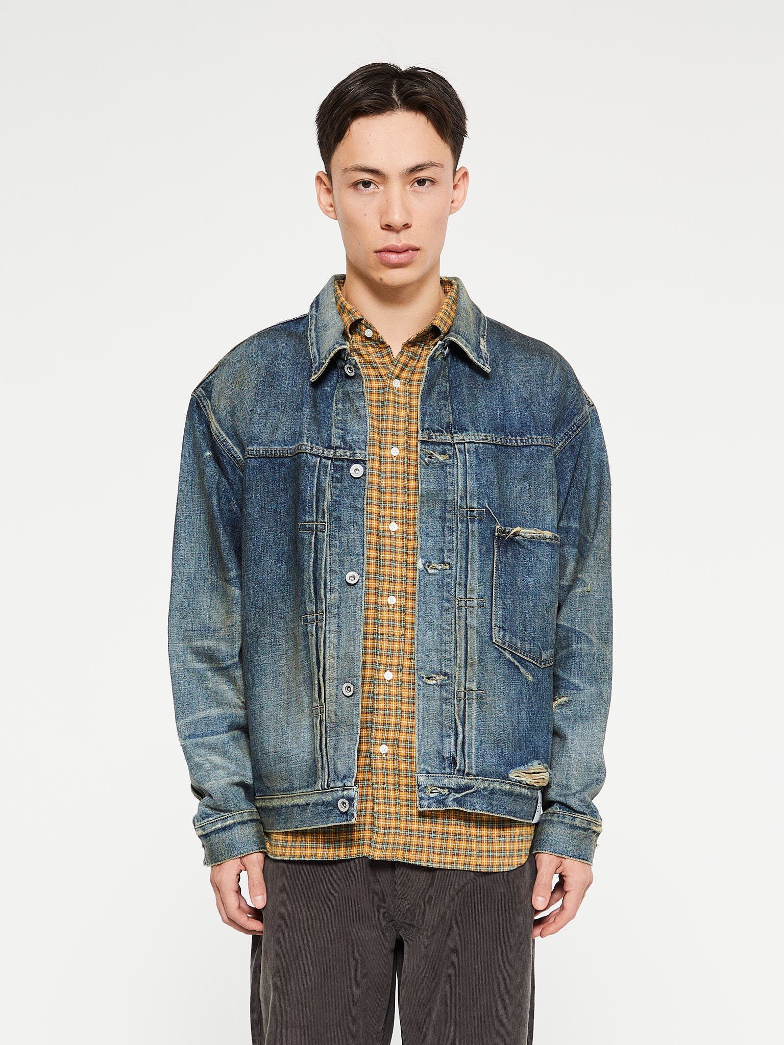 Neighborhood - Savage Denim Type-1 Jacket in Indigo