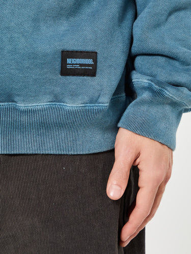 Neighborhood - Pigment Dyed Sweatshirt in Navy