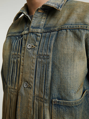 Neighborhood - Savage Denim Type-1 Jacket in Indigo