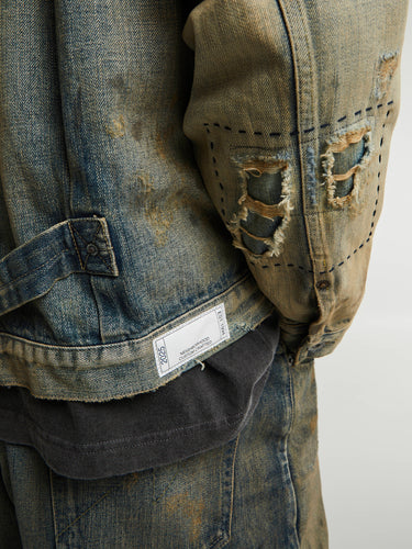 Neighborhood - Savage Denim Type-1 Jacket in Indigo