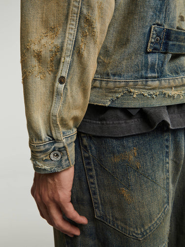 Neighborhood - Savage Denim Type-1 Jacket in Indigo
