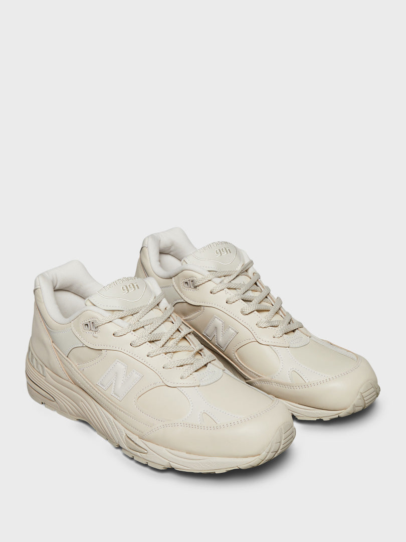 991 Sneakers in Off White
