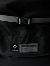 Neighborhood - NH X Helinox Lite Roll top Back Pack in Black