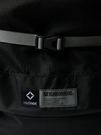 Neighborhood - NH X Helinox Lite Roll top Back Pack in Black