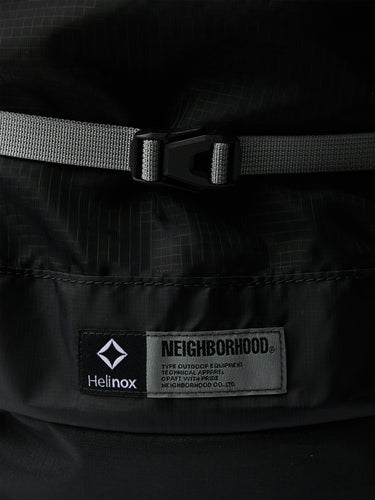 Neighborhood - NH X Helinox Lite Roll top Back Pack in Black