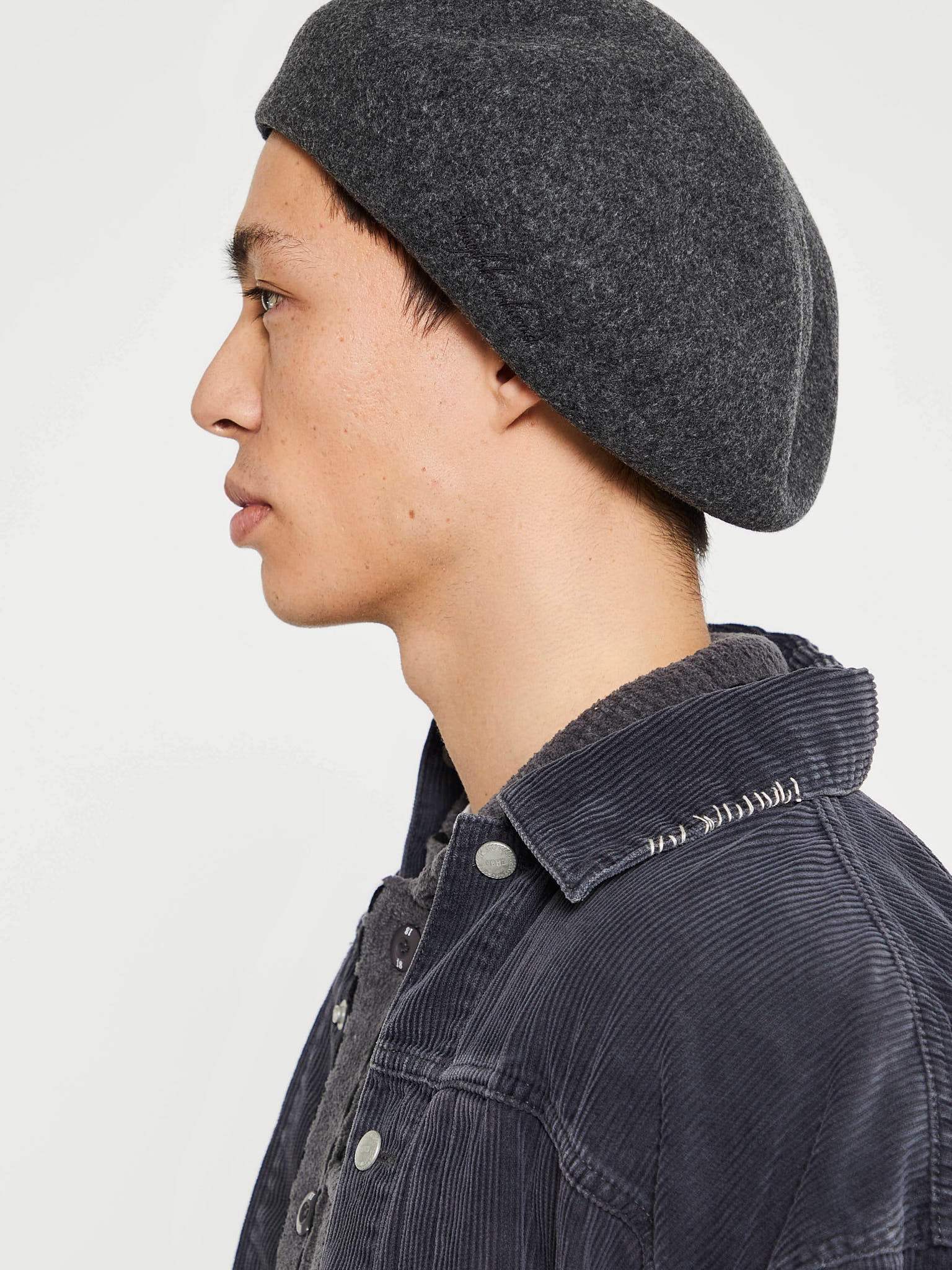 Neighborhood - Basque Beret in Charcoal