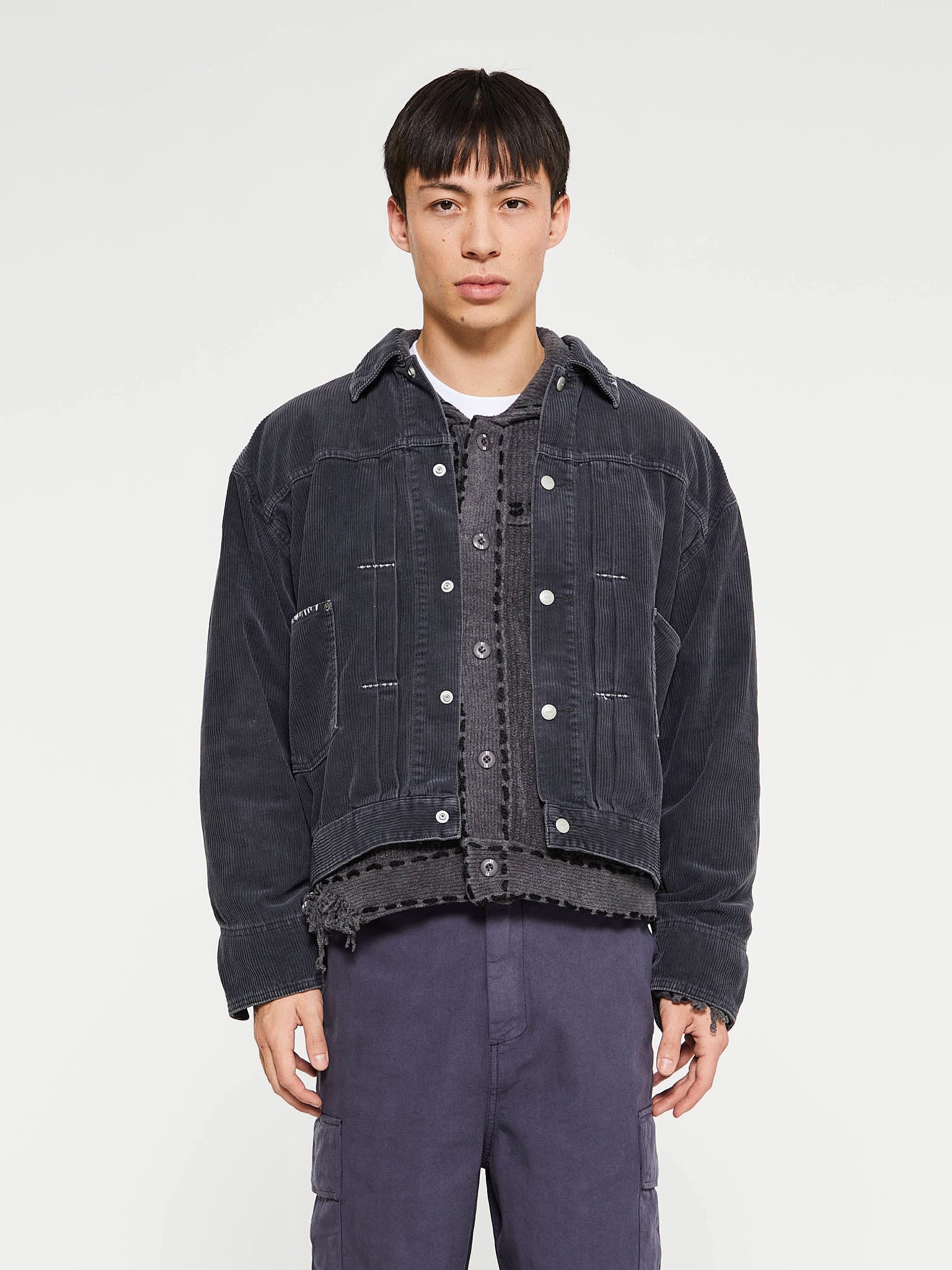 Neighborhood - Savage Corduroy Jacket in Black