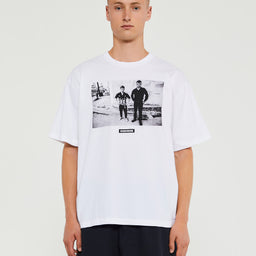 Neighborhood - Neighborhood x Osamu Nagahama T-Shirt in White