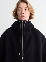 Studio Nicholson - Etna Zip Through Hooded Jacket in Dark Navy