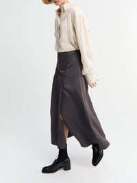 Studio Nicholson - Youri Pleat Front Skirt in Slate