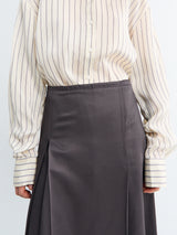 Studio Nicholson - Pleat Front Skirt in Slate