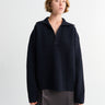 Studio Nicholson - Nash Knit Sweater in Darkest Navy