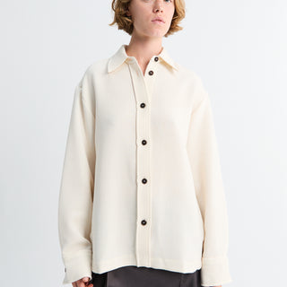 Studio Nicholson - Santini Overshirt in Chalk