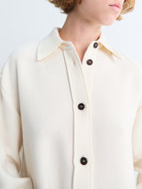 Studio Nicholson - Santini Overshirt in Chalk