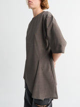 Studio Nicholson - Vichy Top in Melange