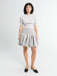 Nicklas Skovgaard - Camilla Skirt in Grey Melange