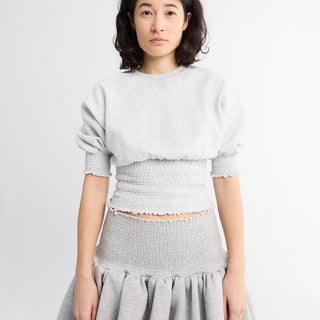 Nicklas Skovgaard - Camilla Crewneck in Grey Melange