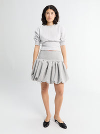 Nicklas Skovgaard - Camilla Crewneck in Grey Melange