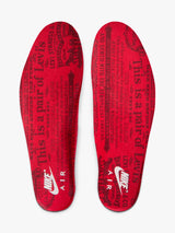 Nike - Air Jordan 3 x Levi's® Sneakers Black Denim in Black, White and Black-Gym Red