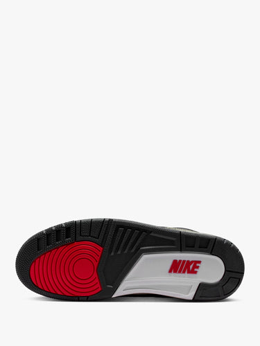 Nike - Air Jordan 3 x Levi's® Sneakers Black Denim in Black, White and Black-Gym Red