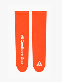 Nike - ACG UV Cooling Sleeves in Safety Orange & Summit White