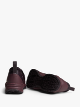 Nike - Air Max Phenomena Sneakers in Burgundy Crush, Metallic Silver