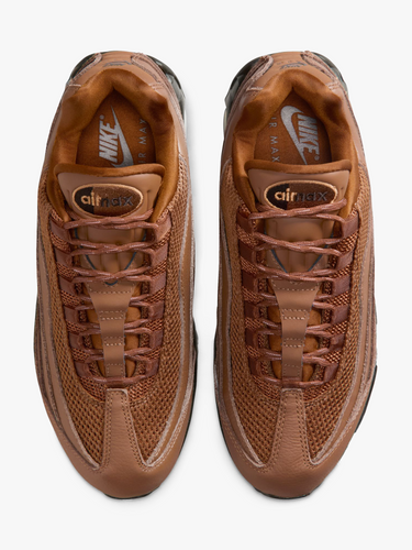 Nike - Nike Air Max 95 Big Bubble in Lt British Tan and Flax-Velvet Brown